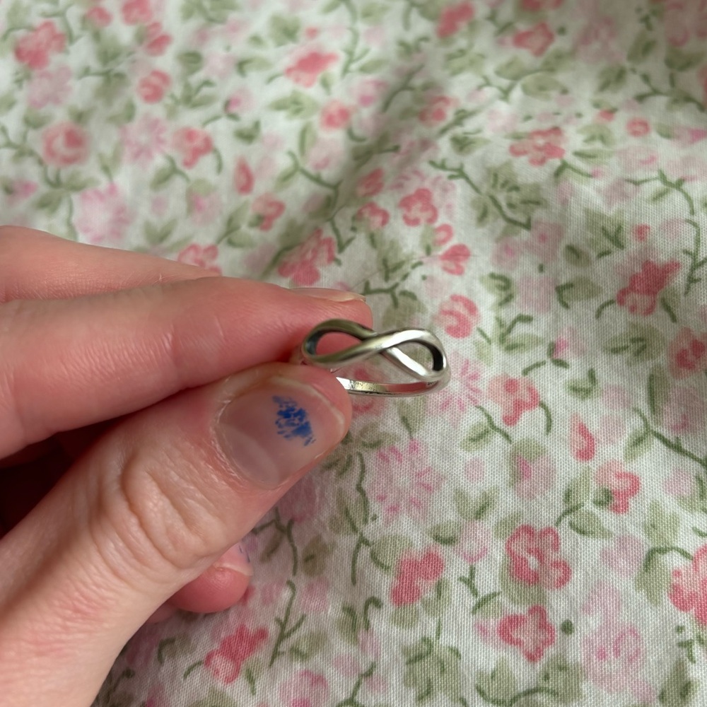 James Avery Silver Infinity Ring